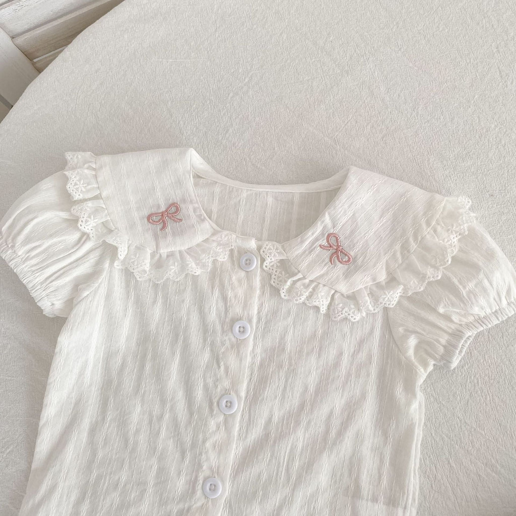 Summer Hot Selling Baby Kids Girls Sleeveless Dots Pattern Strap